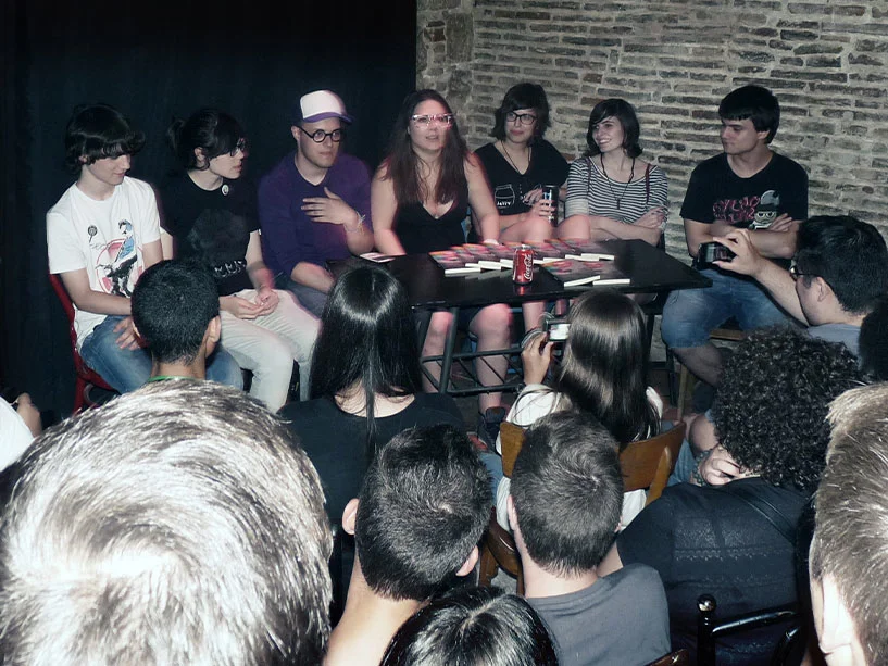 Presentación de Vloggers now! en Barcelona (17/07/2012)