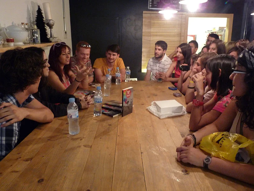 Presentación de Vloggers now! en Madrid (24/07/2012)