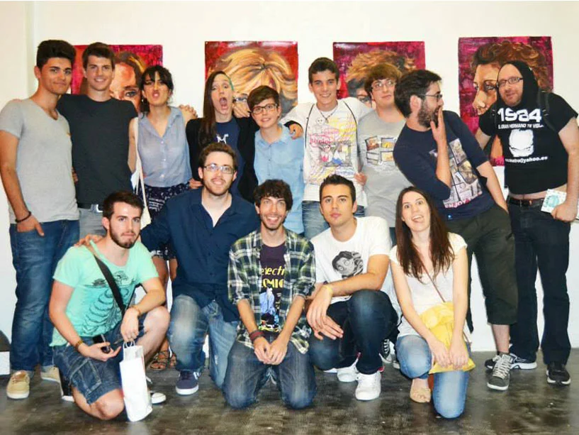 Post presentación Vloggers now! 2 en Espacio Mutuo, Barcelona (28/06/2013)