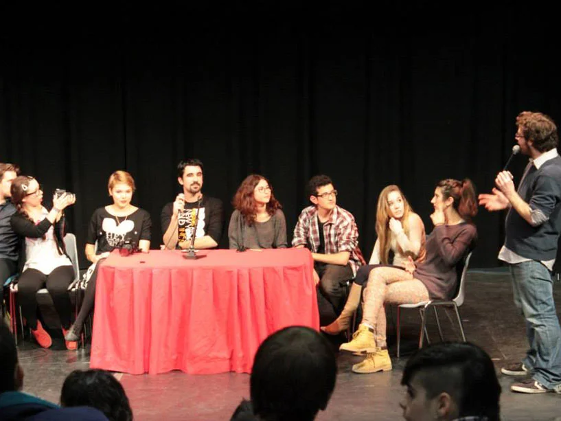 Presentación Vloggers now! 2 en Teatro Zaidín, Granada (21/12/2013)