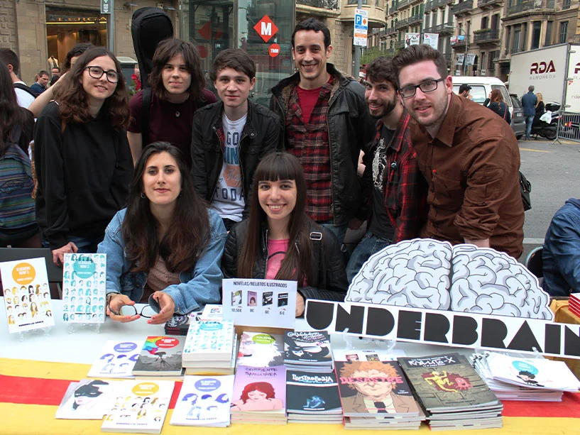Autores de Vloggers now!, 2, 3 y Special Edition, en Sant Jordi 2015 (23/05/2015)