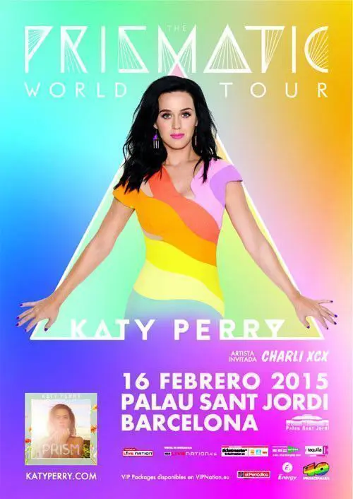 Miniatura de Katy Perry en Barcelona con su gira «The Prismatic World Tour»