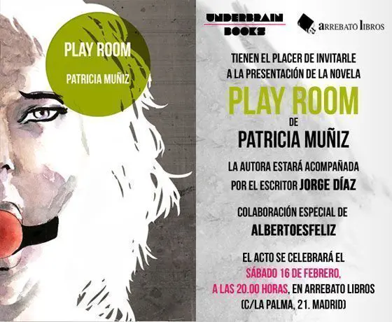 Presentación PLAY ROOM en Madrid + Sorteos