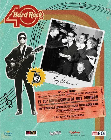 Miniatura de 75º aniversario de Roy Orbison