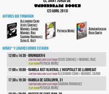 Firmas de Sant Jordi 2013 – Underbrain books
