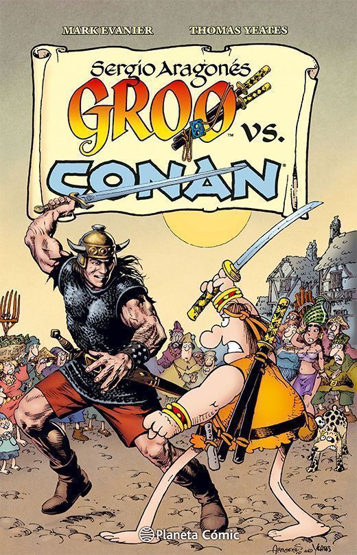 Miniatura de Groo vs. Conan