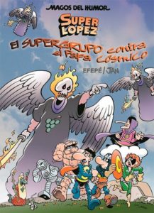 Miniatura de Superlópez contra el Papa Cósmico