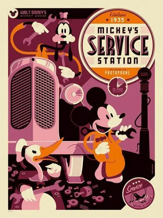Miniatura de Mickey’s Service Station #MesGoofy