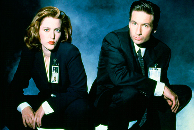 Mulder y Scully de Expendiente X