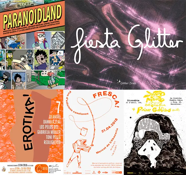 Fiesta Glitter + Presentación «Paranoidland» + Erotika7 + …