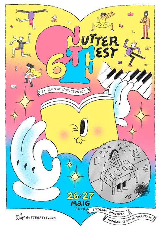 Gutter Fest 6 + Cutre Fest + novedades editoriales