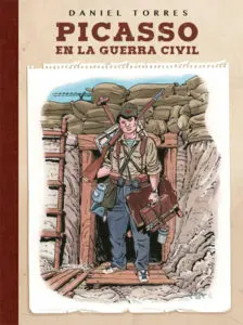 Miniatura de Picasso en la guerra civil