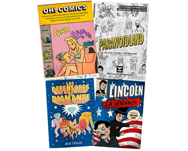 Oh! comics fest 2018 + Expo Paranoidland + Novedades Underbrain Books