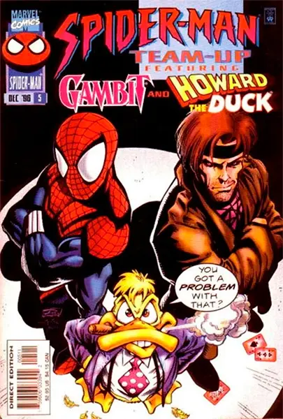 Howard el pato en Spider-Man Team-Up