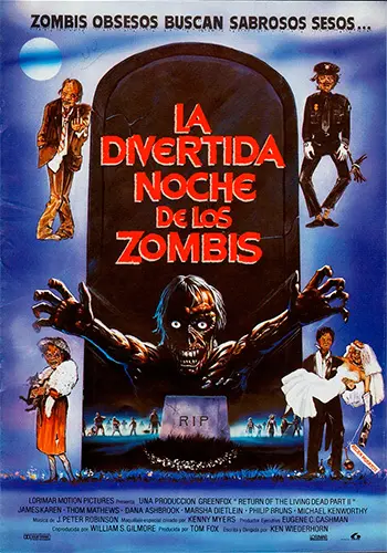 La divertida noche de los zombies 1988