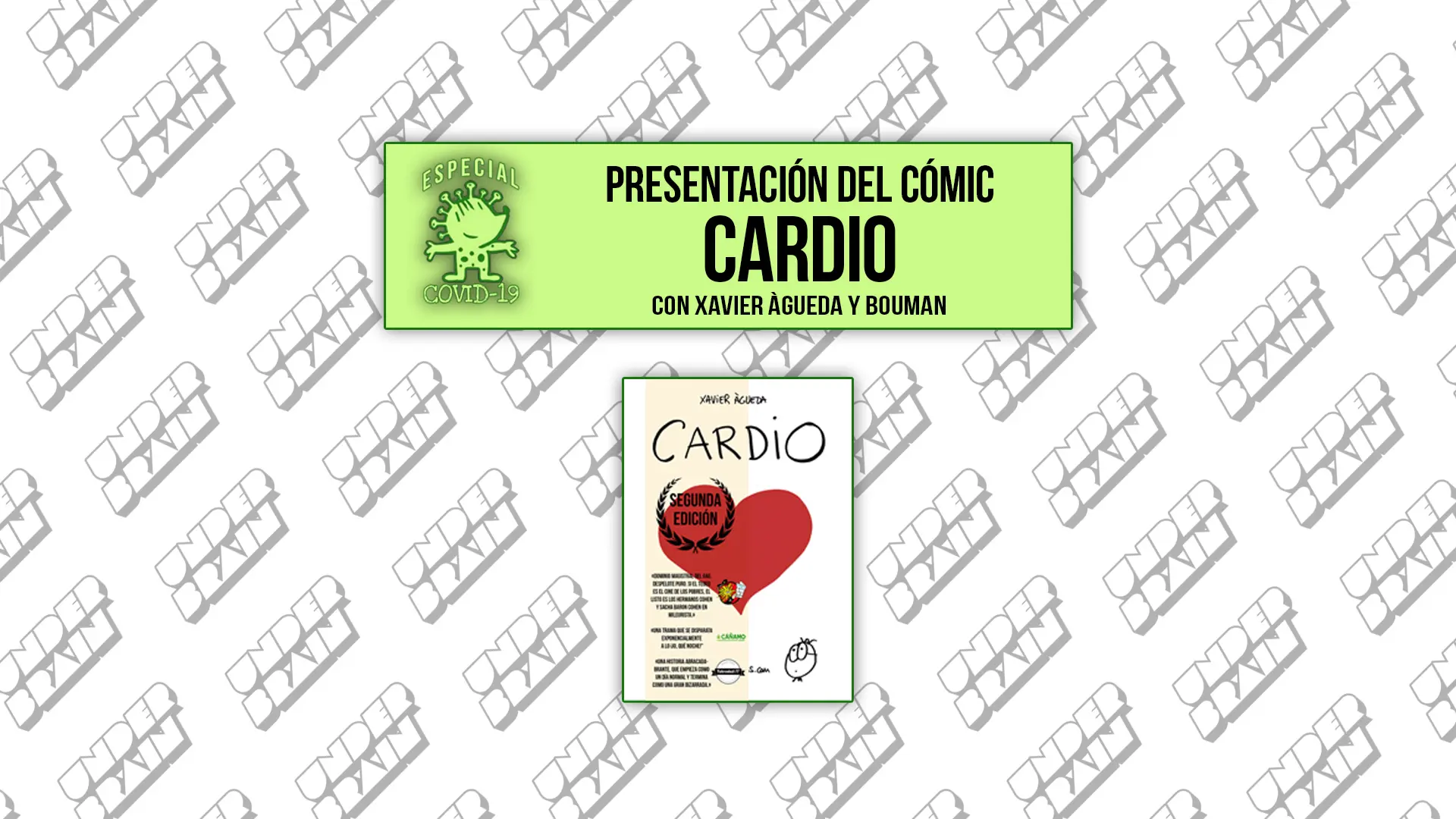 Especial Coronavirus: Presentación en directo de «Cardio» con Xavier Àgueda