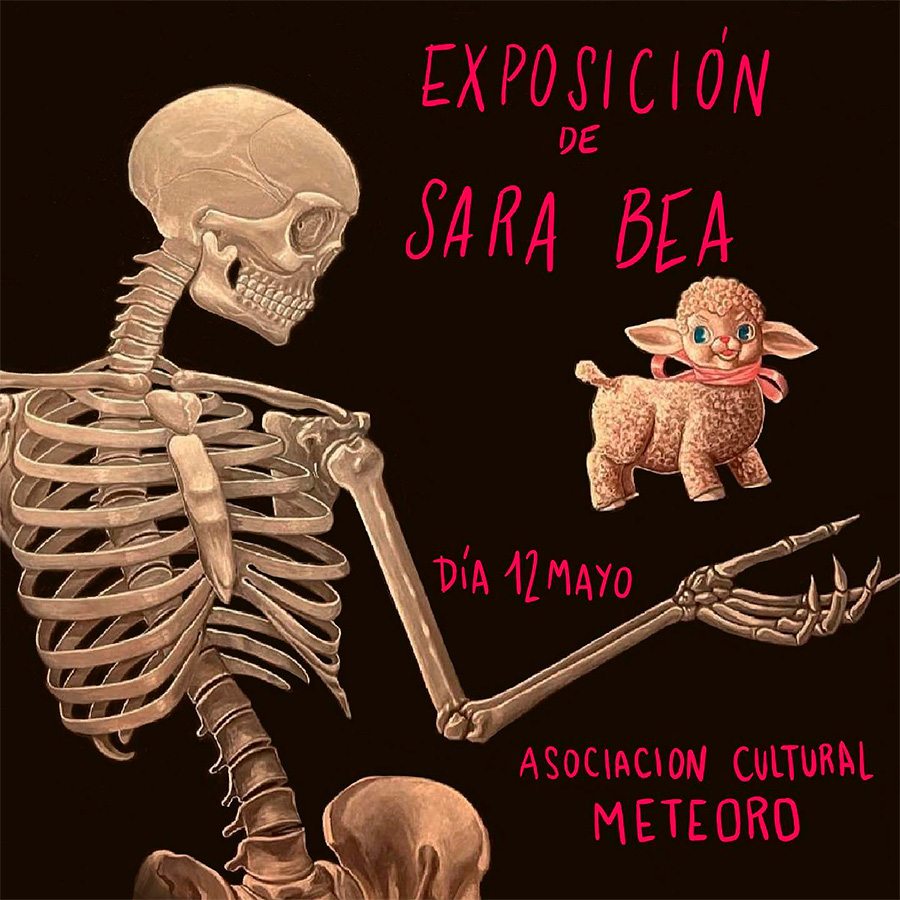 Exposición de Sara Bea en Barcelona, 12 de mayo de 2023