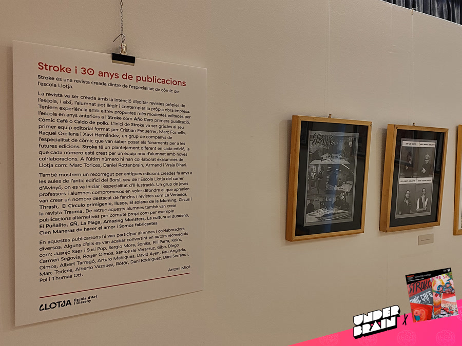 Introducción a la exposición Stroke y 30 años de Fanzines de La LLotja