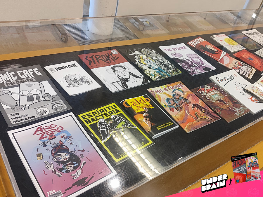 Muestra de fanzines surgidos desde La Llotja
