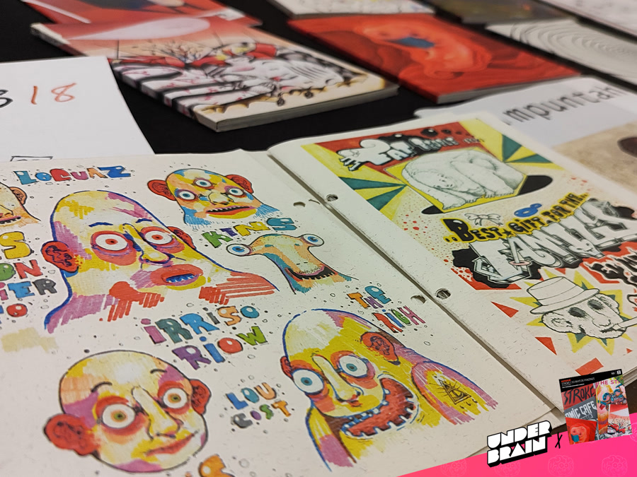 Muestra de más fanzines realizados por ex-alumnos de La Llotja