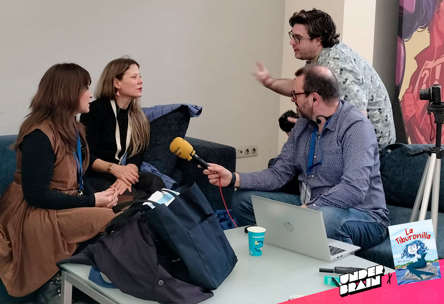 Encuentro con la autora Kate Beaton durante Cómic Barcelona