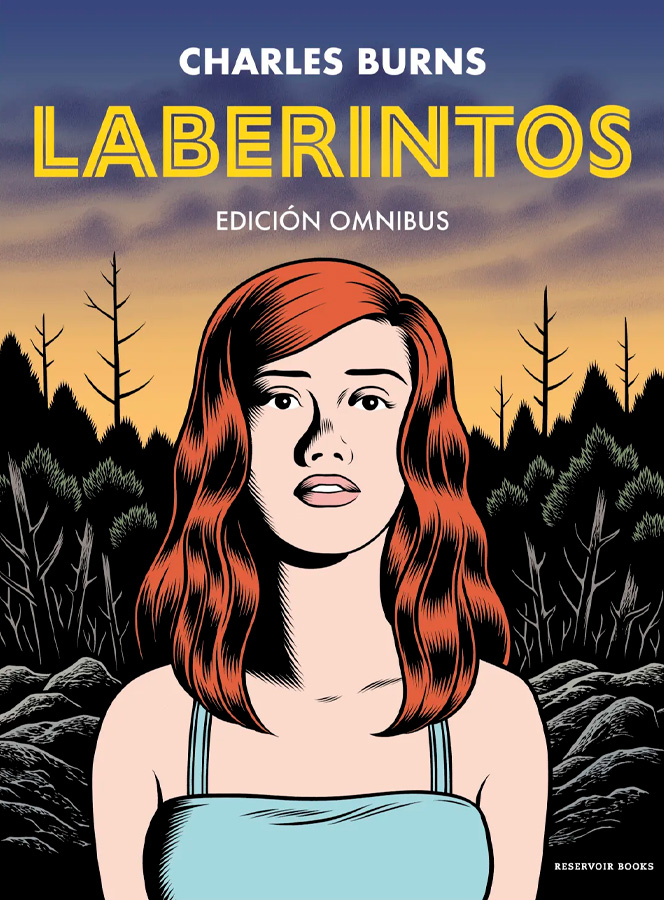 Portada de Laberintos Omnibus de Charles Burns