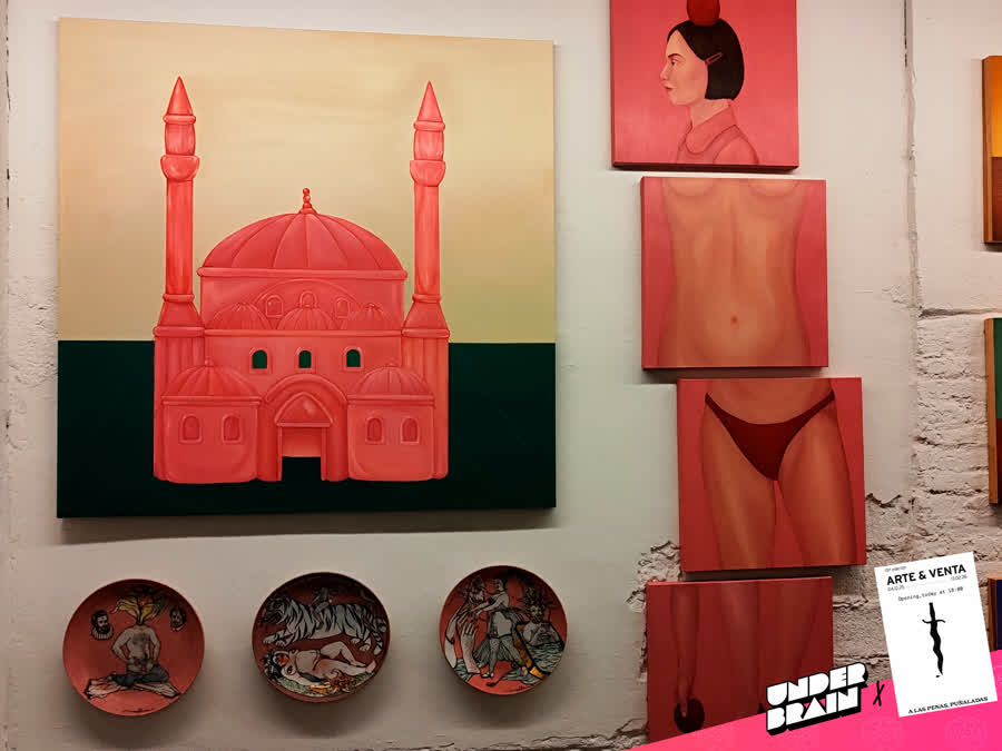 Ece Haskan 2 en la expo «A las penas, puñaladas» de La Plataforma