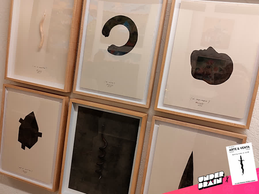 Ricard Aymar 2 en la expo «A las penas, puñaladas» de La Plataforma