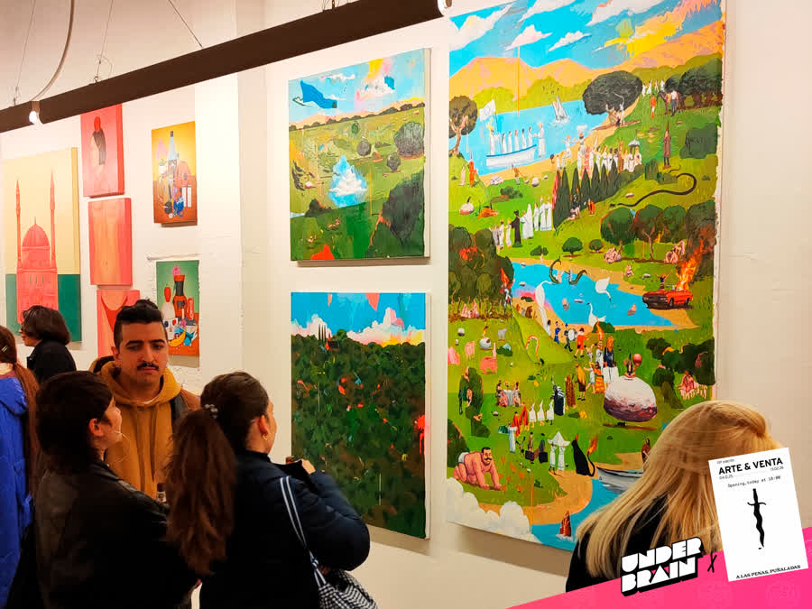 Expo «A las penas, puñaladas» de La Plataforma 3