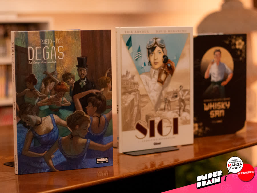 Obras premiadas del Japan International Manga Award