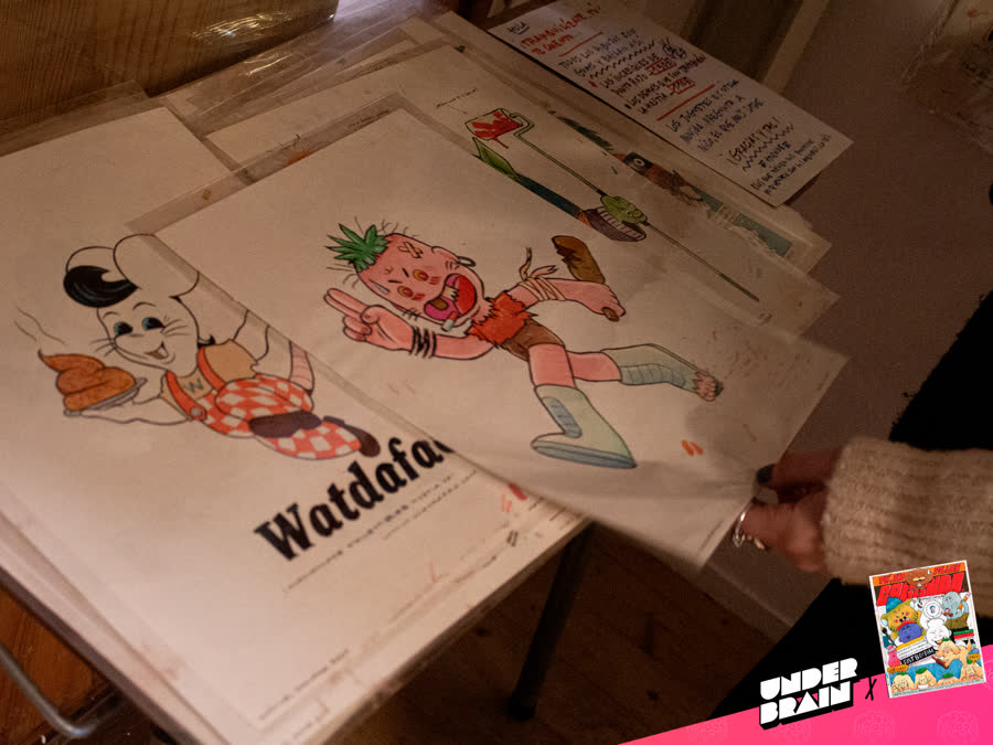 Originales a la venta de «Tú, me pillas cagando» de Manuel Donada