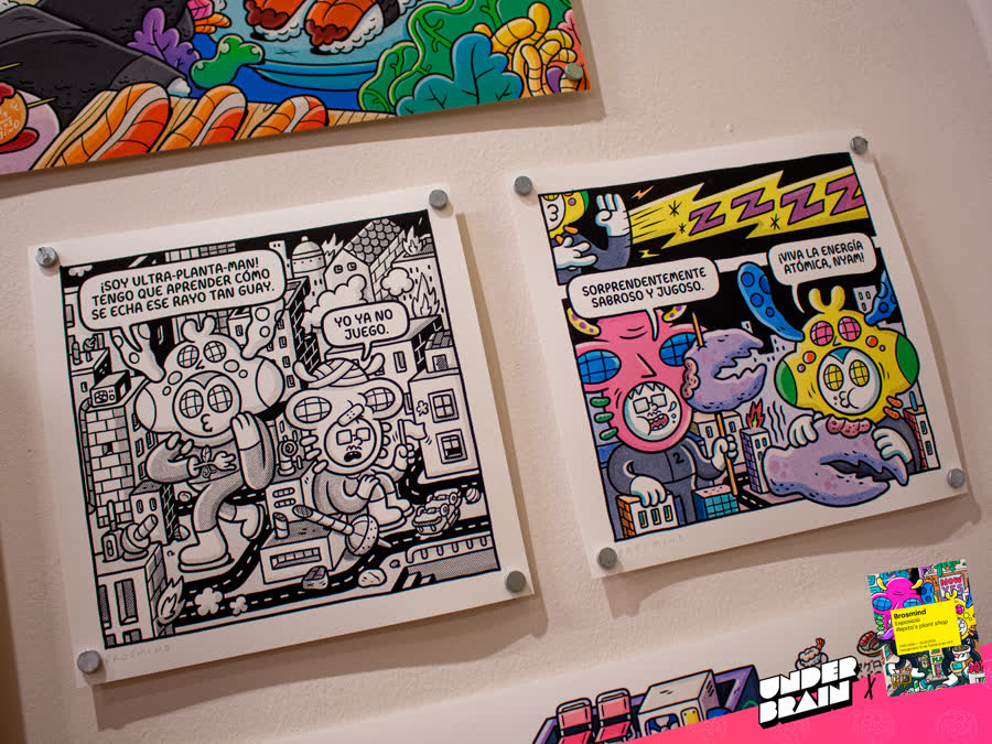 Expo Pepita's Plant Shop de Brosmind en Taller Fosforito 22