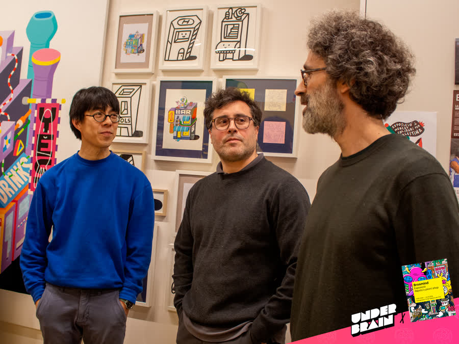 Inauguración de la Expo Pepita's Plant Shop de Brosmind en Taller Fosforito 2