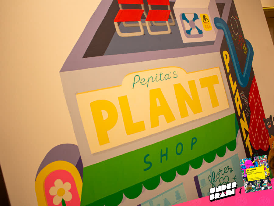 Expo Pepita's Plant Shop de Brosmind en Taller Fosforito 9