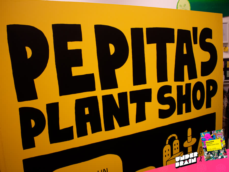Expo Pepita's Plant Shop de Brosmind en Taller Fosforito 11