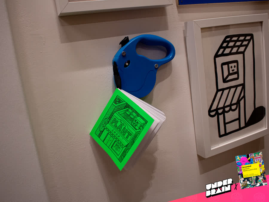 Ejemplar de muestra del cómic Pepita's Plant Shop