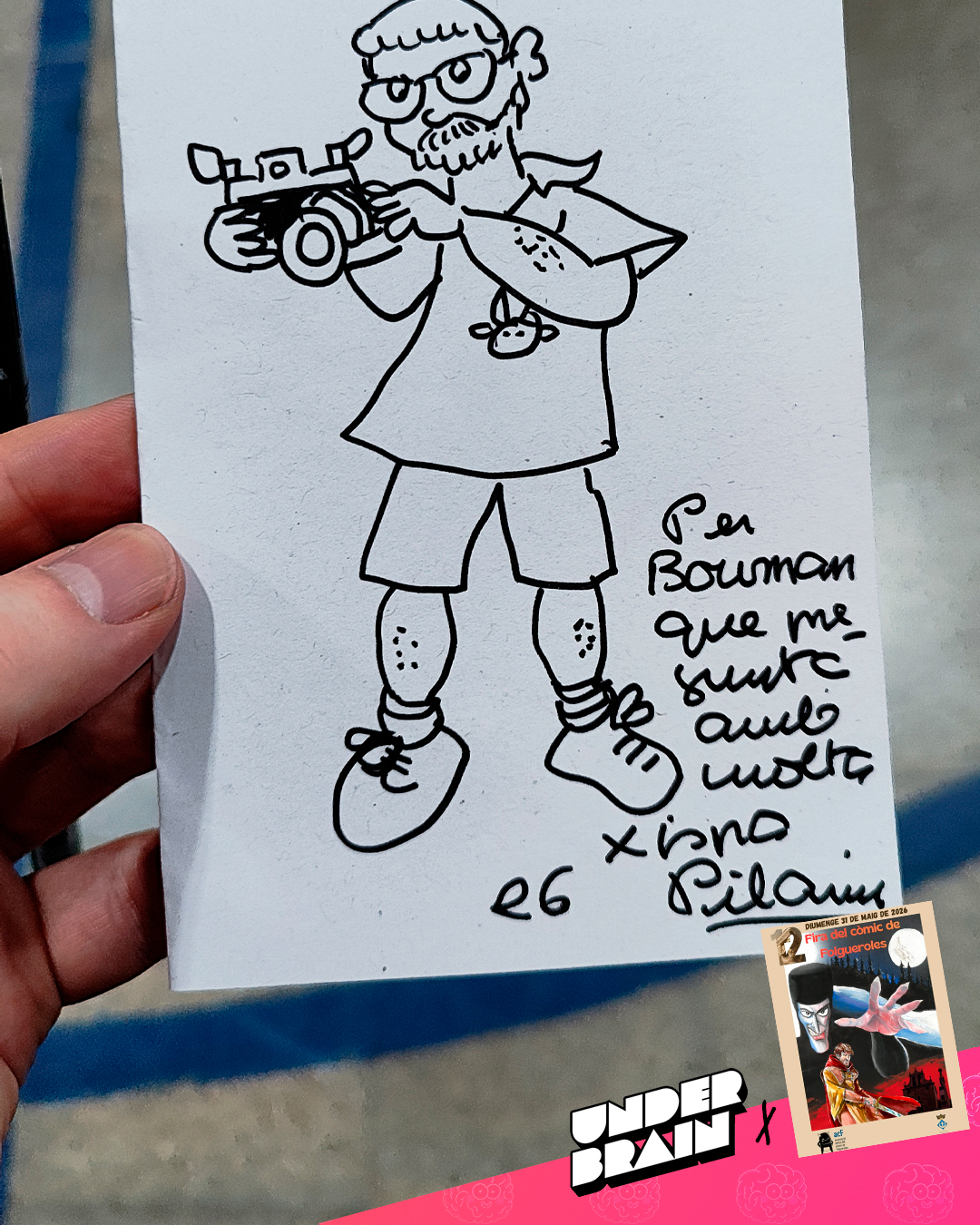 Bouman realizado por Pilarín Bayés