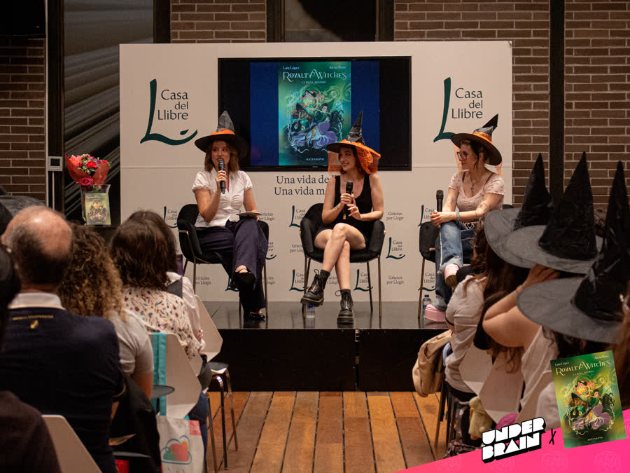 Presentación «Royalty Witches 3» de Laia López y Alena Pons, junto a Judit Mallol en Barcelona 10-06-2026 - 2
