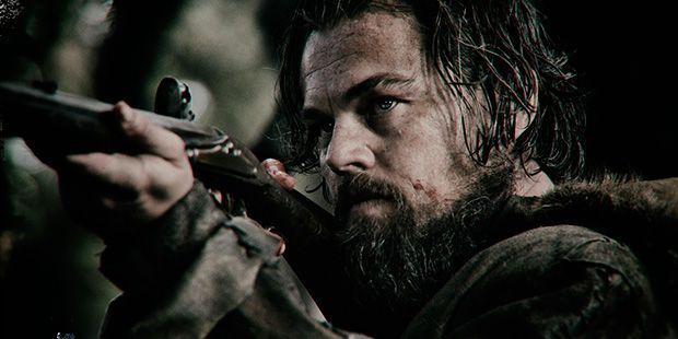 Leonardo DiCaprio en El renacido