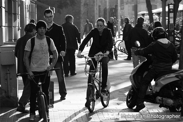 Bicicletas por Barcelona